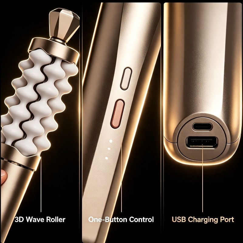 Luxury Skincare Anti Aging - Luxury Premium Facial Neck Massager Wand,