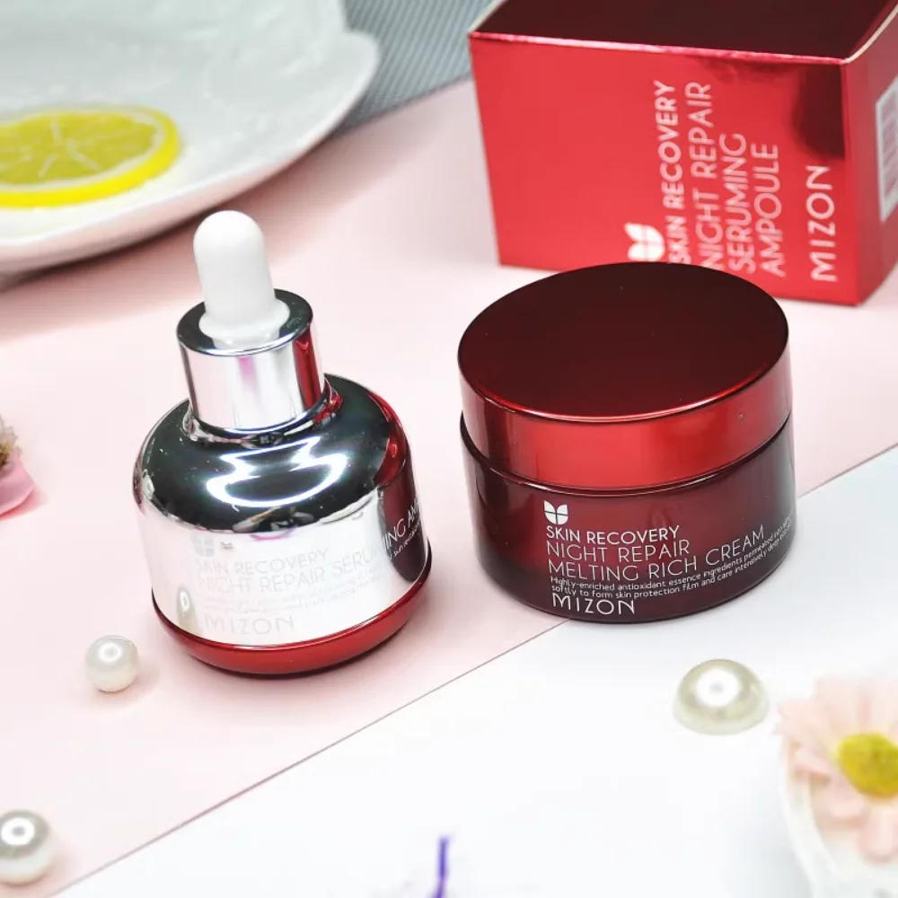 Korea Mizon Skin Recovery Nigh - đánh giá và giá Luxury Skincare Anti Aging
