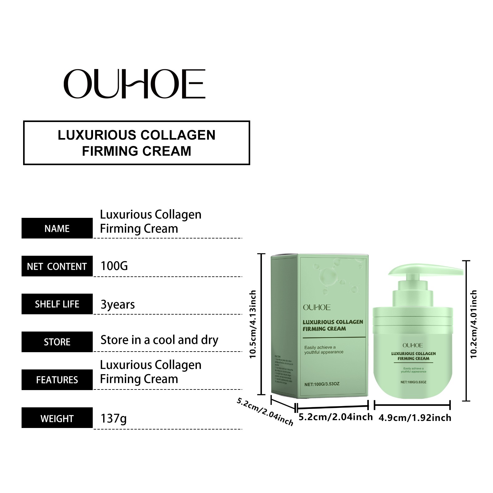 100g Collagen Peptide Cream Tr - đánh giá và giá Luxury Skincare Anti Aging