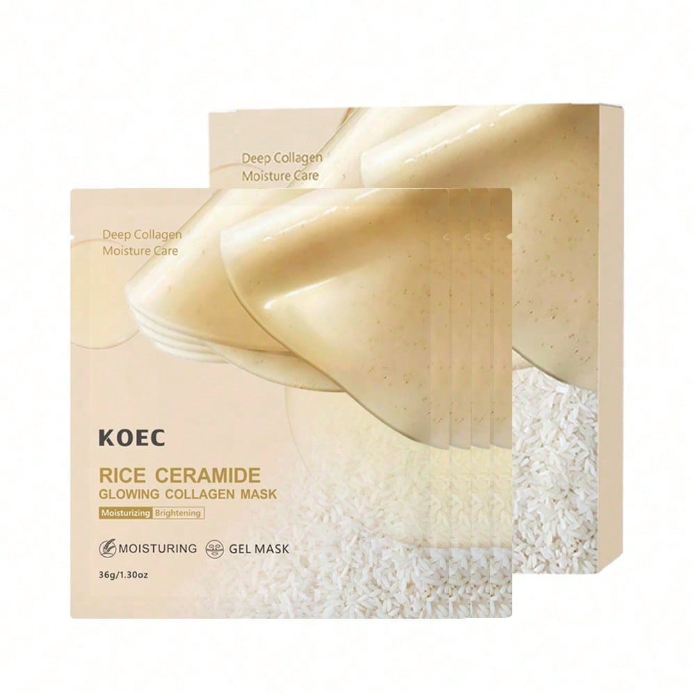 Rice 70 Glow Collagen Mask Ove - đánh giá và giá Luxury Skincare Anti Aging