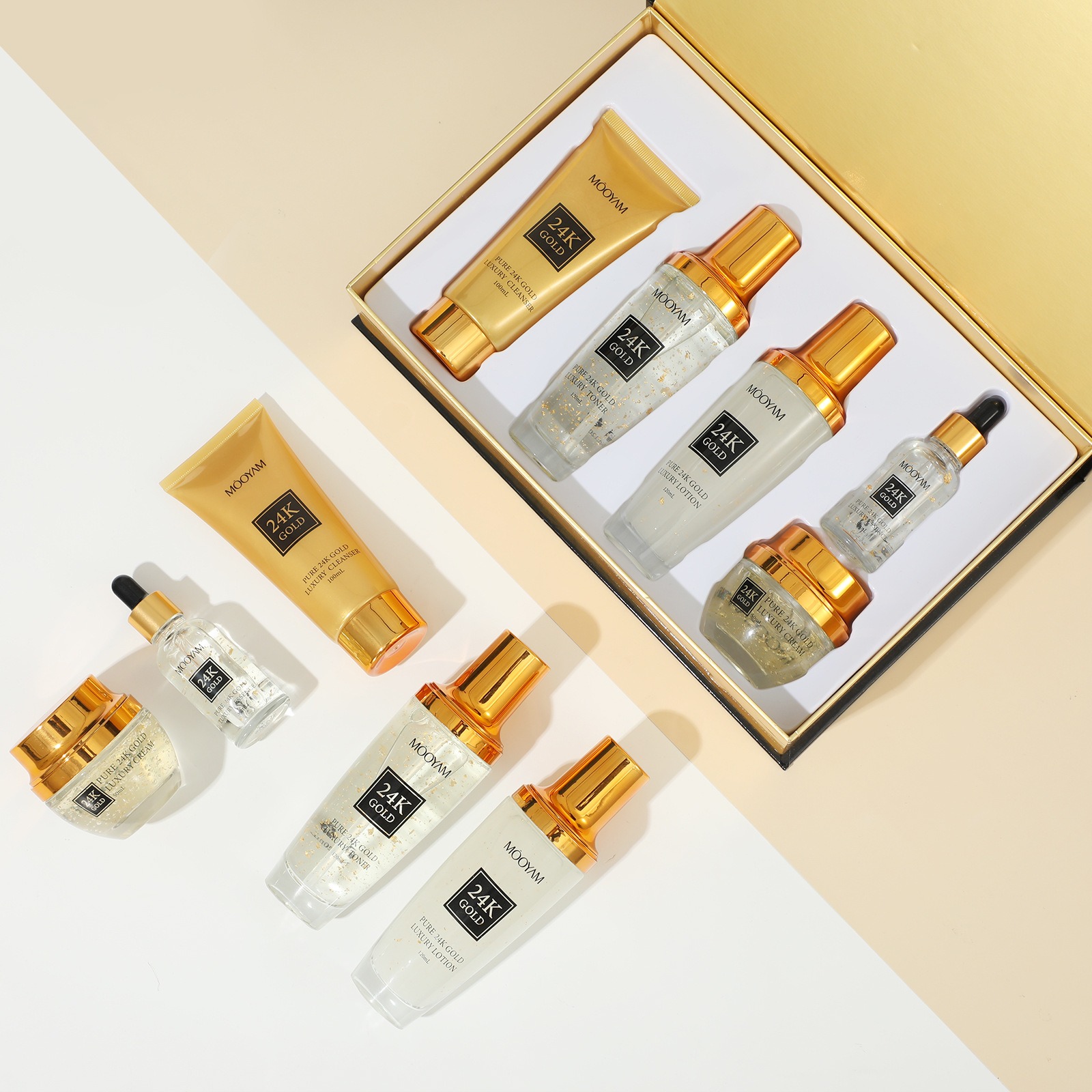 24K Gold LUXURY Moisturizin An - đánh giá và giá Luxury Skincare Anti Aging